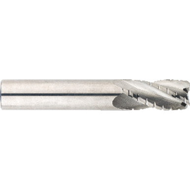 1/4" x 1/4" /4" x 2 1/2" 4 Flute Single End Carbide Roughing/Finishing Center Cutting End Mill-ALTiN Series/List #5929T MT3192362