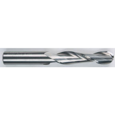 3/4" Dia. /4" Shank x 2-1/4" DOC x 5" OAL, Carbide Uncoated, 2 Flute, Ballnose End Mill Series/List #5956 MT3257593