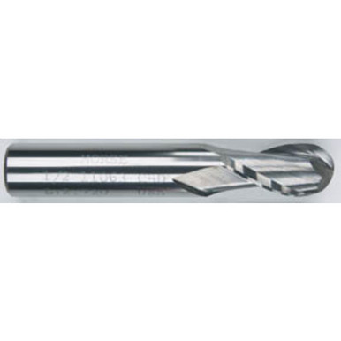 12 mm Dia. x 12 mm Shank x 25 mm DOC x 76 mm OAL, Carbide Uncoated, 2 Flute, Ballnose End Mill Series/List #5963 MT3259415