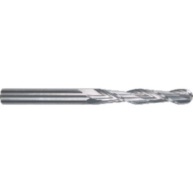 3/8" Dia. /8" Shank x 1-3/4" DOC x 4" OAL, Carbide AlTiN, 2 Flute, Ballnose End Mill Series/List #5952T MT3290524