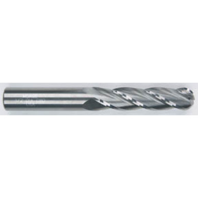 1/4" Dia. x 1/4" Shank x 1-1/8" DOC " OAL, Carbide 4 Flute, 30 Degree Helix, Ballnose End Mill Series/List #5957 MT3258844