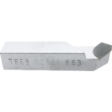 TSE6 883E (C-2) Grade Brazed Tool Bit - 3/8 /8 x 1-3/4" OAL - Morse Cutting Tools List #4200 Series/List #4200 MT4972125