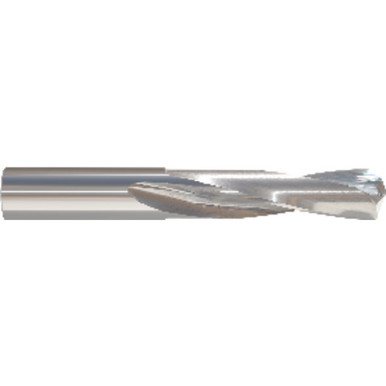 #39 Dia. x 0.0995" Shank x 13/16" Flute Length x 1-13/16" OAL, Screw Machine, 135 Degree, AlTiN, 2 Flute, External Coolant, Round Solid Carbide Drill Series/List #5375T MT1392252