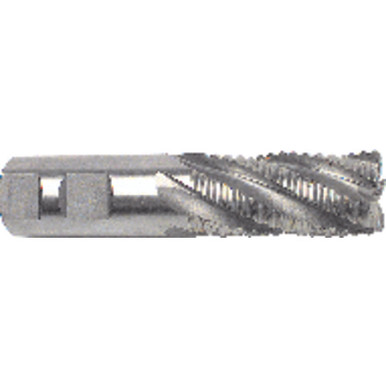 7/16" /8" x 1" x 2 11/16" 4 Flute Single End HSSCo Roughing Center Cutting End Mill-Uncoated Series/List #4611 MT2945417