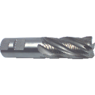 1 1/2" x 1 1/4" x 2" x 4 1/2" 6 Flute Single End HSSCo Roughing Center Cutting End Mill-Uncoated Series/List #4613 CV3244976