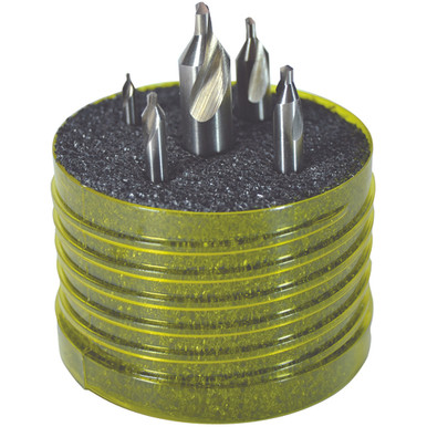 #1 to #5 HSS Plain Combined Drill and Countersink Bright Series/List #495 MX1081521
