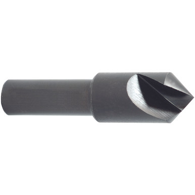 1" Cutting Dia. 1/2"Shank Dia, 1 Flute, 90 Degrees, HSS Countersink Series/List #1752 MT6525593