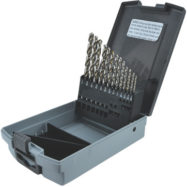 13 Pc. 1/16" - 1/4" by 64ths HSS Bright Jobber Drill Set Series/List #8030 MT1218148