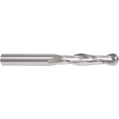 5/32" Dia. /16" Shank x 1-1/8" DOC " OAL, Carbide 2 Flute, 30 Degree Helix, Ballnose End Mill Series/List #5952 MT3257144