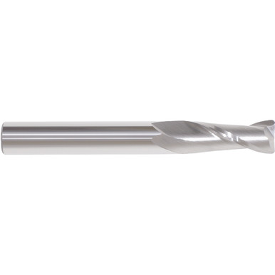 1/2" x 1/2" x 1" " 0.0150" C/R 2 Flute Single End Carbide Finishing End Mill-Uncoated Series/List #5967 MT3259106