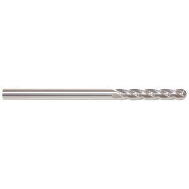 5/32" Dia. /16" Shank x 1-1/8" DOC " OAL, Carbide 4 Flute, 30 Degree Helix, Ballnose End Mill Series/List #5953 MT3257191