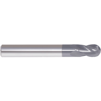 7/64" Dia. /16" Shank x 7/32" DOC x 2" OAL, Carbide AlTiN, 4 Flute, Ballnose End Mill Series/List #5976T MT3292377