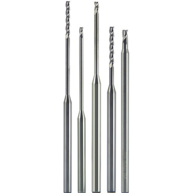 0.0450" x 1/8" x 0.5500" x 2 1/2" 3 Flute Single End Carbide Finishing Center Cutting End Mill-Uncoated Series/List #5916 MT1355002