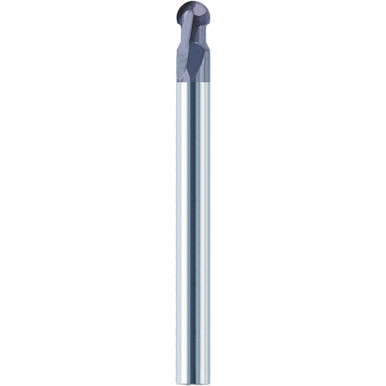 3/32" Dia. x 1/8" Shank x 0.079" DOC x 1-1/2" OAL, Carbide nACo, 4 Flute, Ballnose End Mill Series/List #5922_ MT1398955