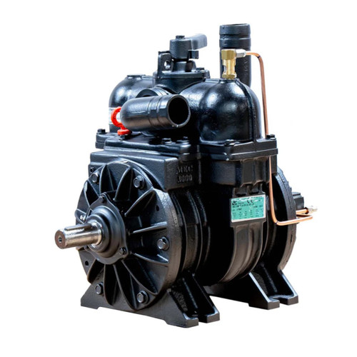 Chandler Equipment Battioni MEC MEC3000/CW Cast Iron Vacuum Pump - 127 CFM, Clockwise Rotation
