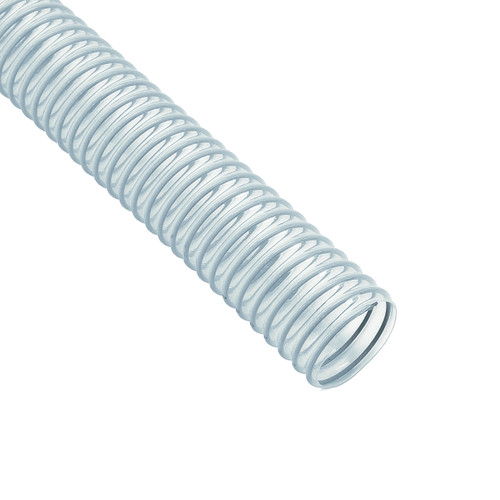Flexaust Dayflex MGU-SD-FC Polyurethane Food Grade Hose 1 1/2 in. Dia. X 50 ft.