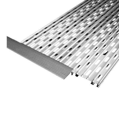 Merritt 434 Aluminum Dyna Deck Modular Deck Cover - 33 1/4 in. x 37 1/2 in. Top Mount, Extruded
