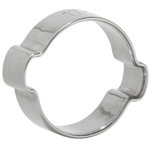 Mikalor Clamps LLC 23012159 14-17 mm Stainless Steel W4 AISI 304 Two Ear Clip - Box Qty 500