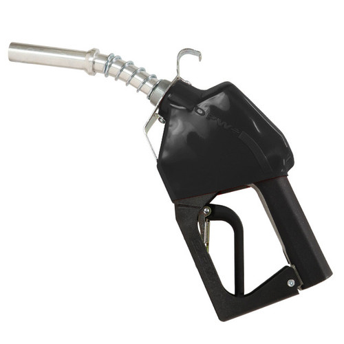 OPW 11APF-40FS-NUL Leaded 3/4 in. Automatic Farm Nozzle With Hanger - Black