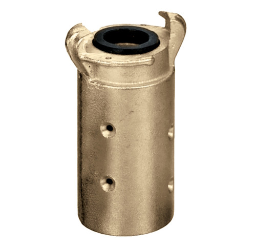 Kuriyama Q-BR1 3/4 in. Brass Two-Lug Sand Blast Hose Coupling