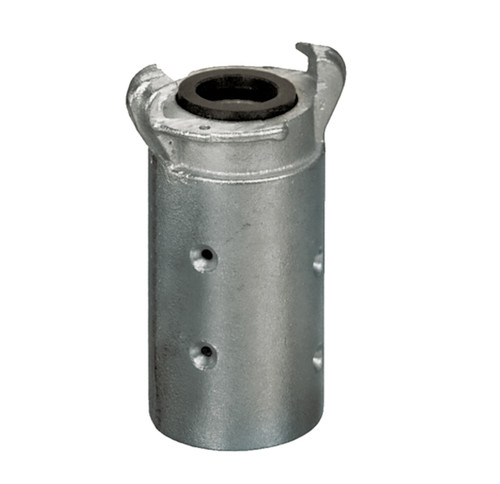 Kuriyama QPI4 1 1/2 in. Plated-Iron Two-Lug Sand Blast Hose Coupling
