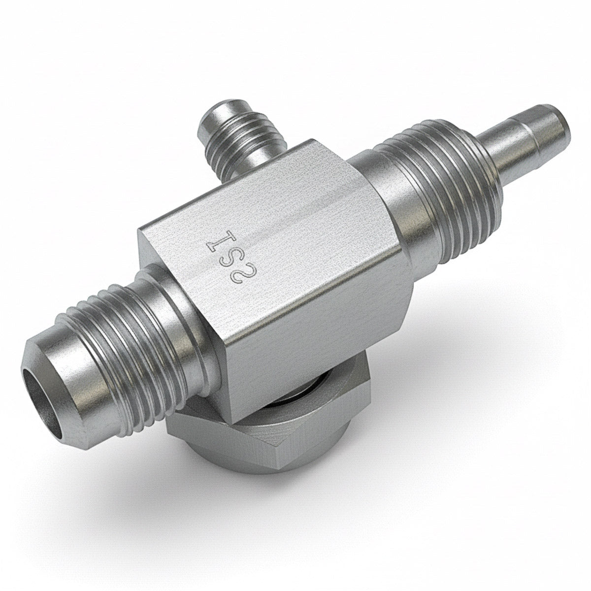 R12 Low Side Flare Service Valve - York/Rotolock for International & Claas