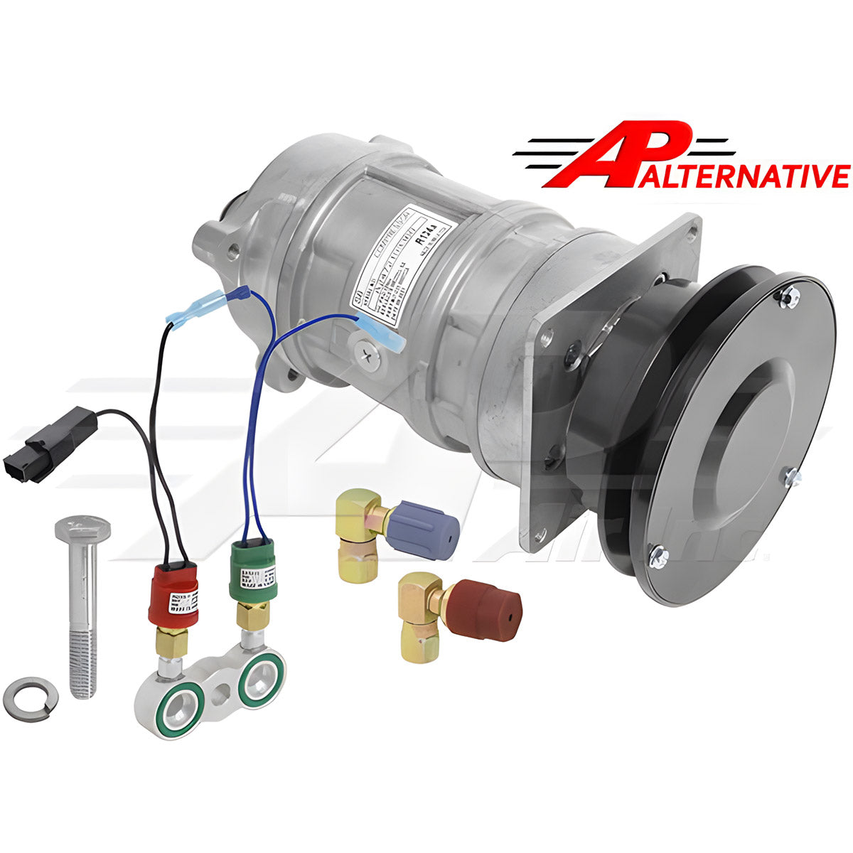 Heavy Duty A6 Compressor With Hi & Lo Pressure Update Kit for John Deere & Agco/Allis