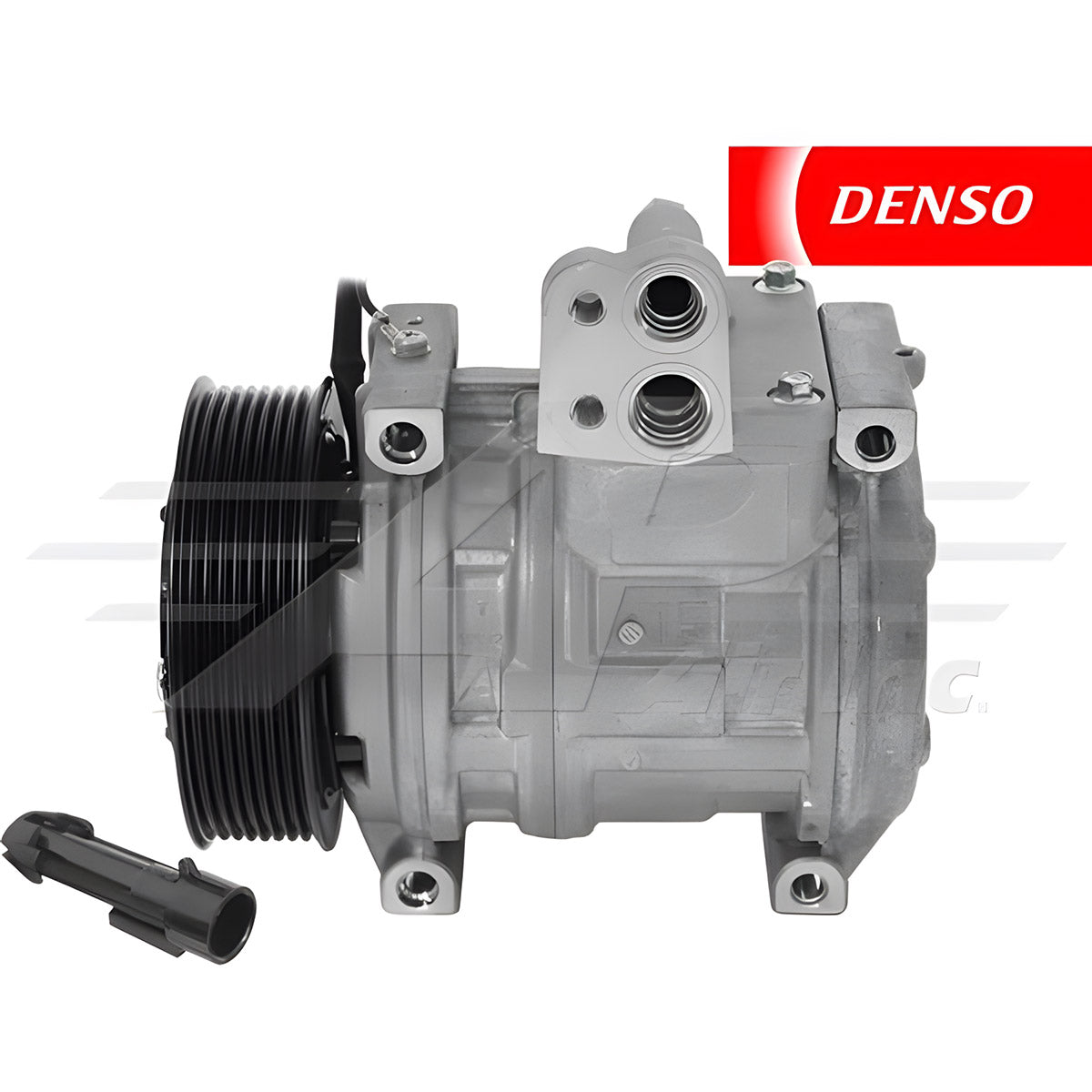 10PA15C Compressor With 8 Groove Clutch, 12V With Manifold for Claas