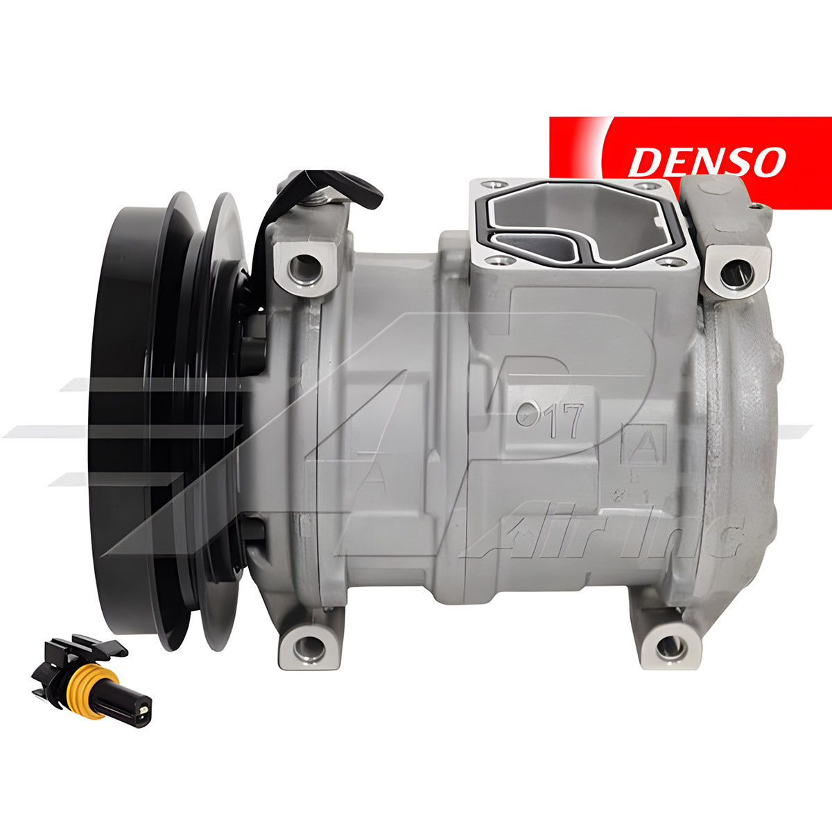 Original Denso Body 10PA17C Compressor With Single Groove Clutch for John Deere