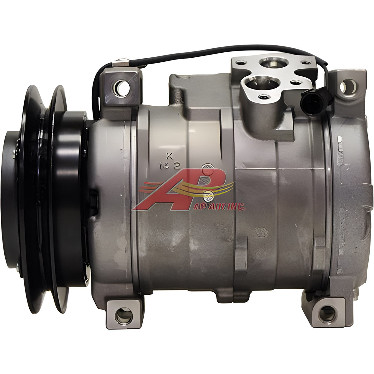 Denso 10S17C Compressor, Single Groove, 12V for Fendt E737.550.020.010