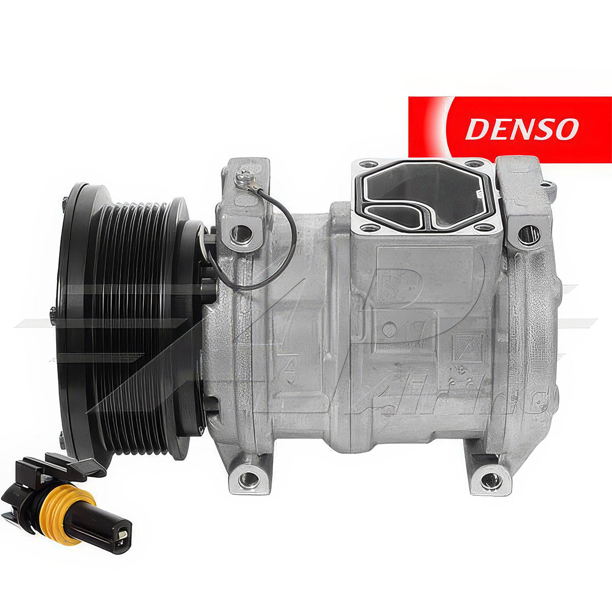 OEM Denso Compressor 10PA17C - 125mm, 6 Groove Clutch, 12V for John Deere