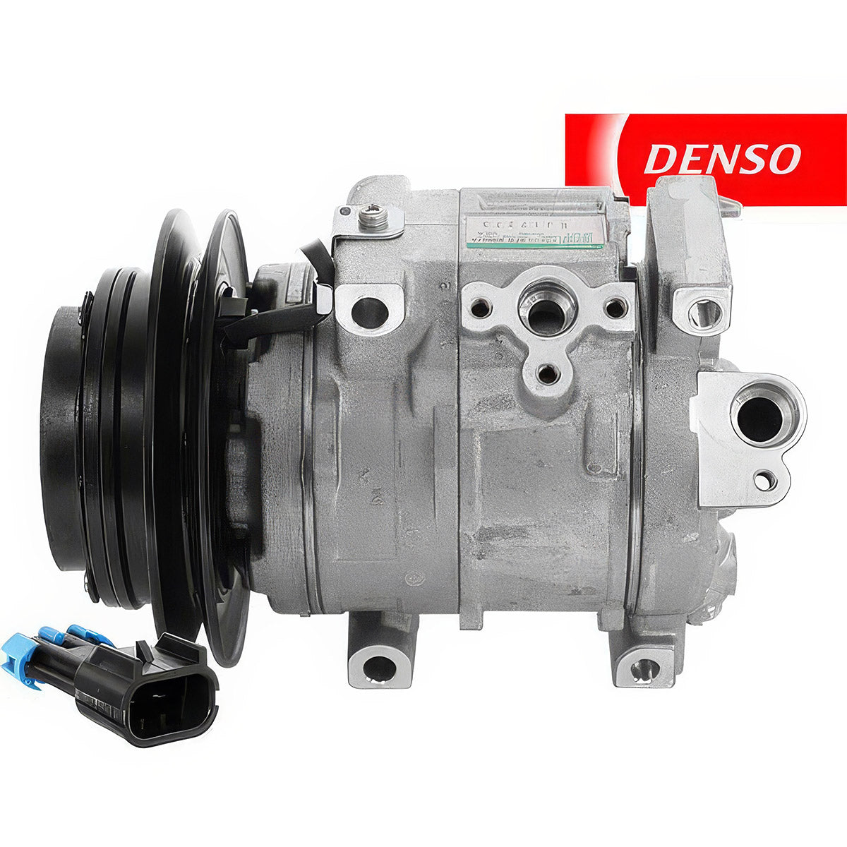 OEM Denso Compressor 10Sre18C - 142mm, Single Groove Clutch 12V for John Deere