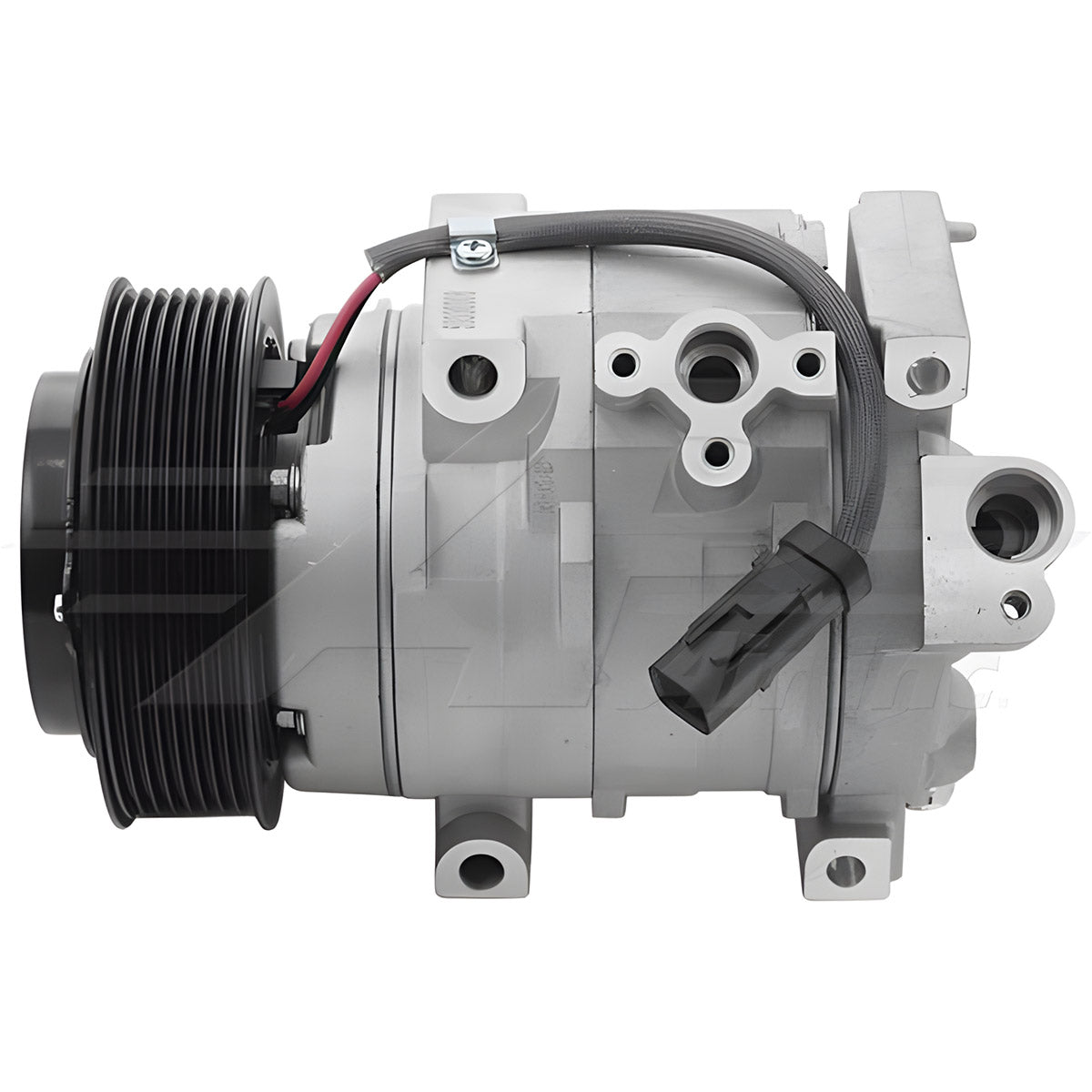 Alternative Denso Compressor 10Sre18C - 125.5mm, 8 Groove Clutch, 24V for John Deere