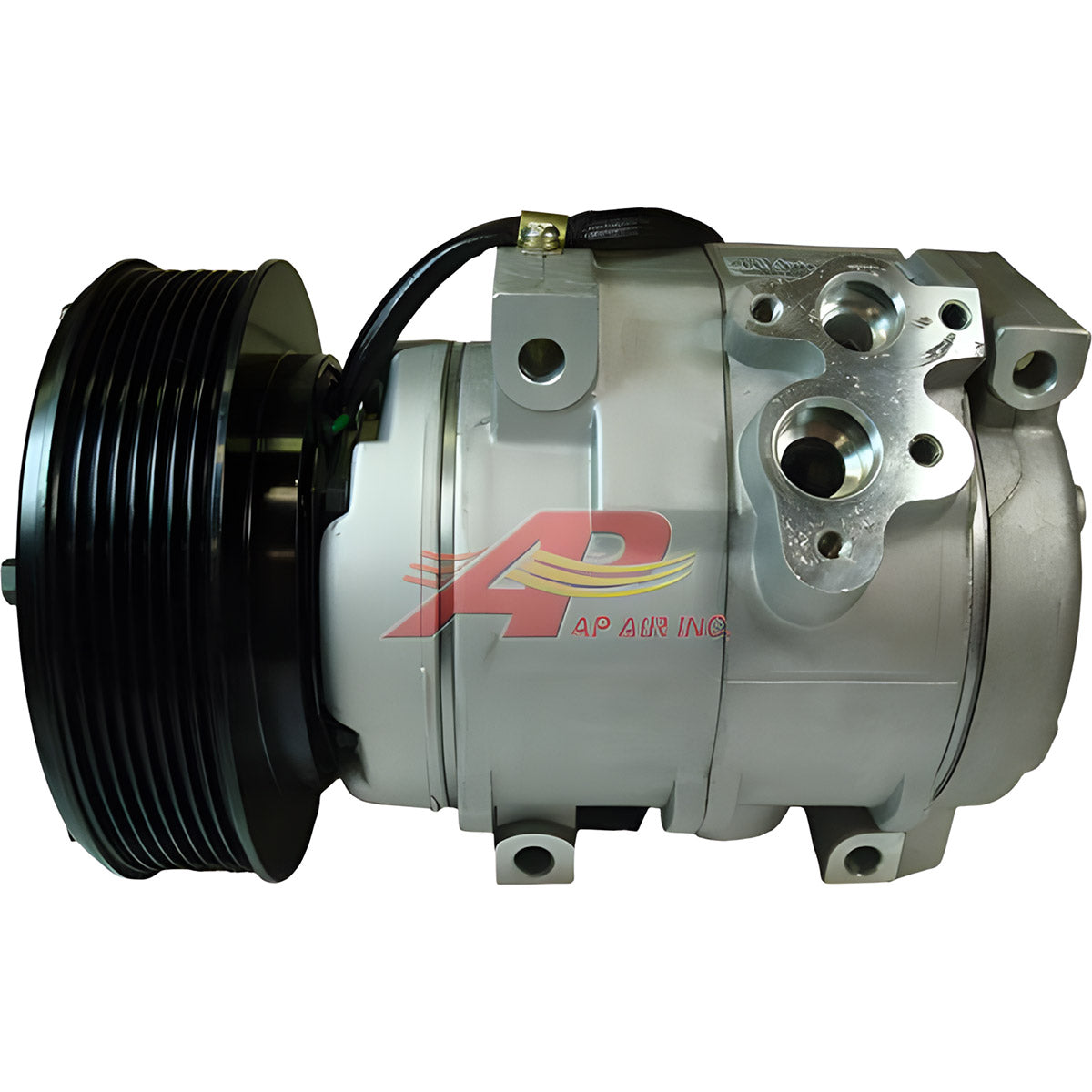 Alternative Denso Compressor 10S17C - 145mm, 8 Groove Clutch, 24V for Caterpillar & Komatsu