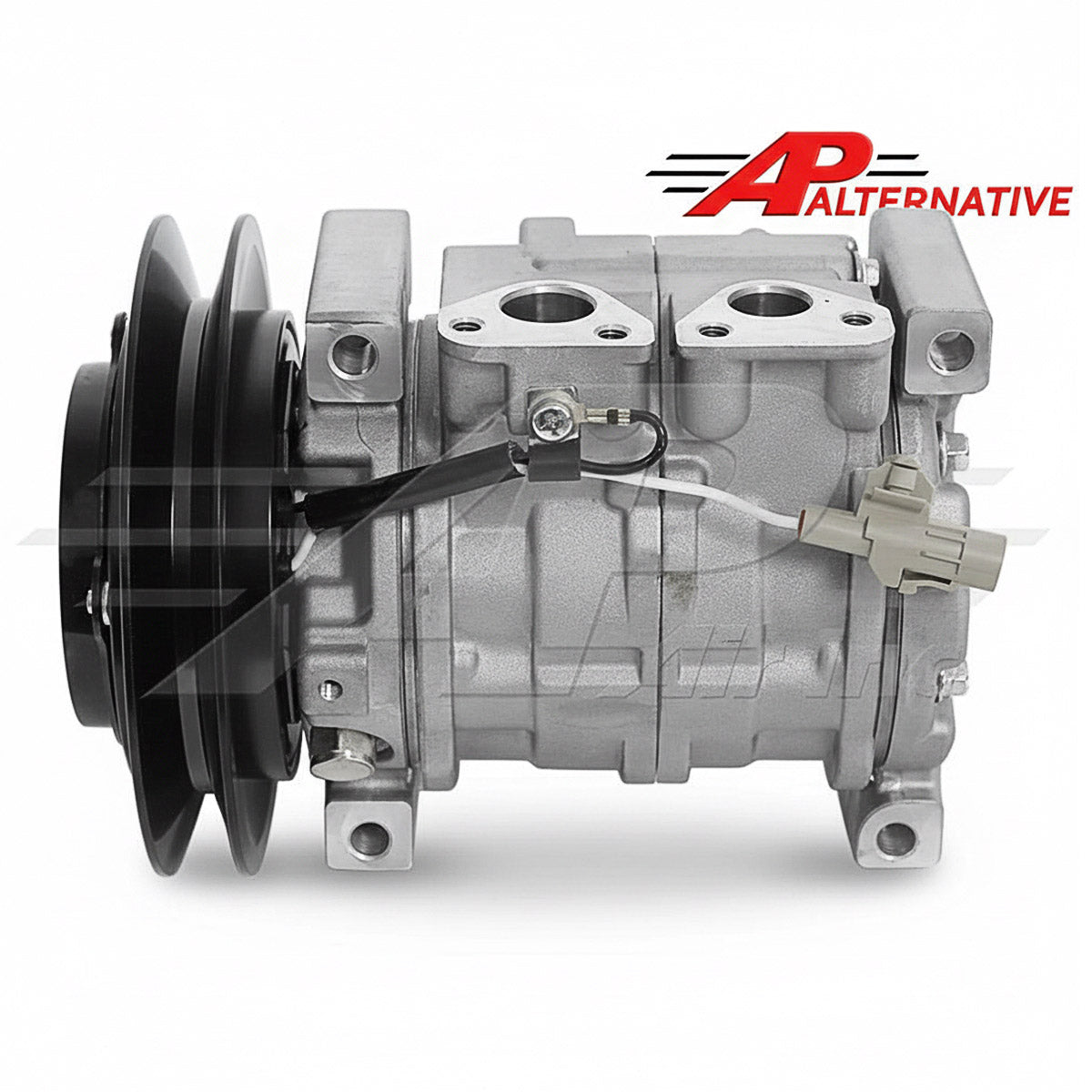 Air Conditioning Compressor for John Deere 4721999 - Denso Style 10S13C, 24-Volt