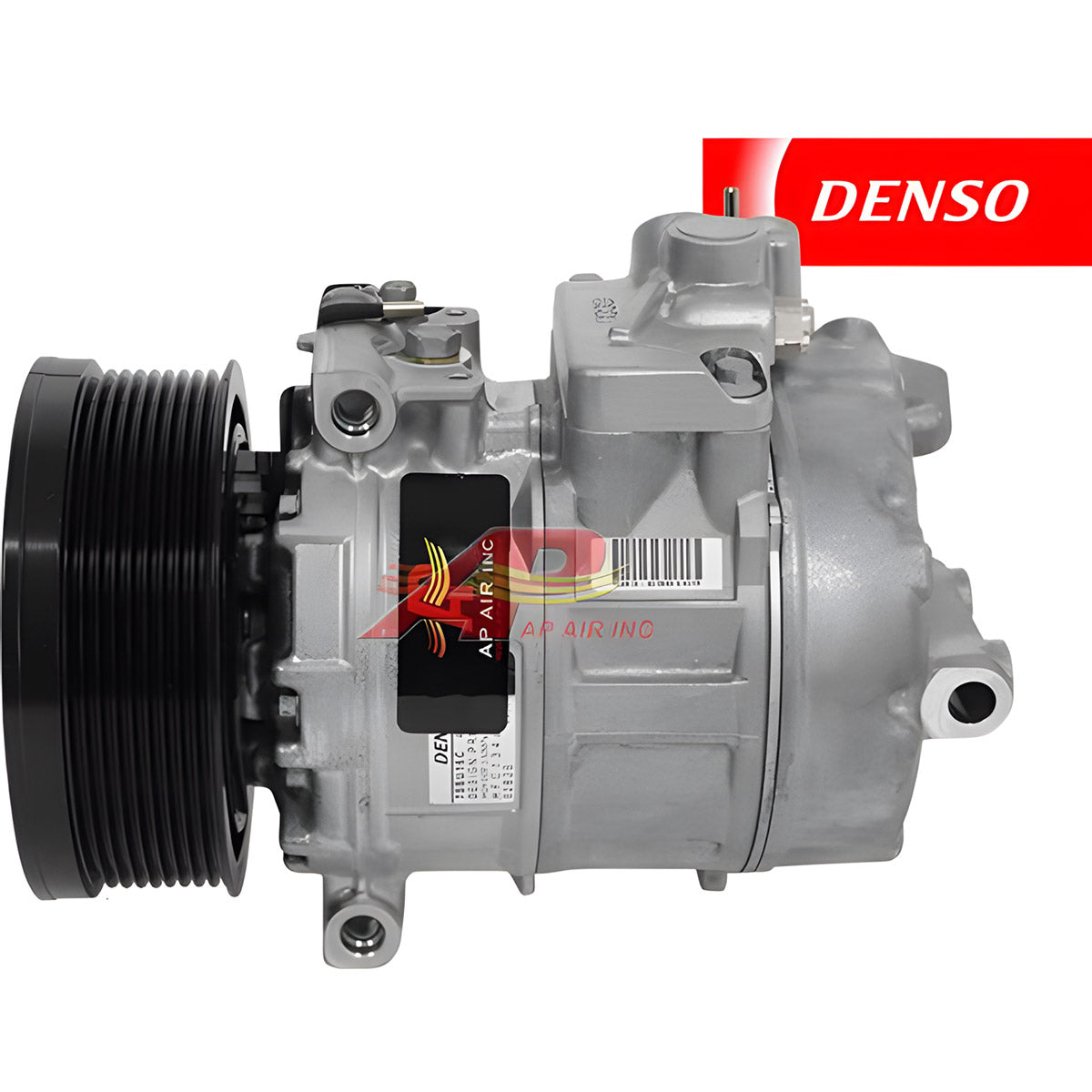 Original Denso Body Version 7Sbu16C Compressor With 9 Groove Clutch, 12 Volt for Claas & Krone
