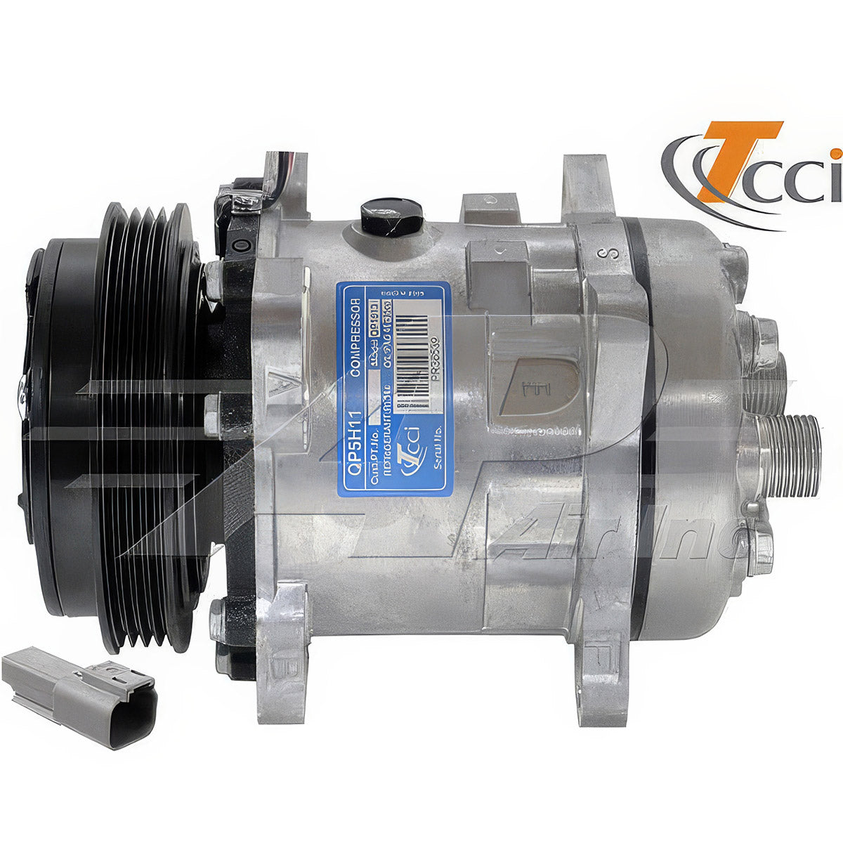 Original TCCI Sanden Style SD5H11 Compressor for Bobcat 7023584
