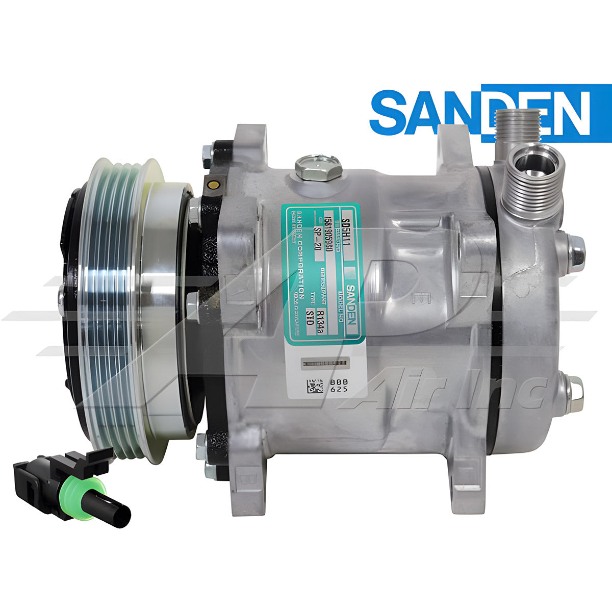 Original Sanden Compressor for Case IH & Ford/New Holland 87649991