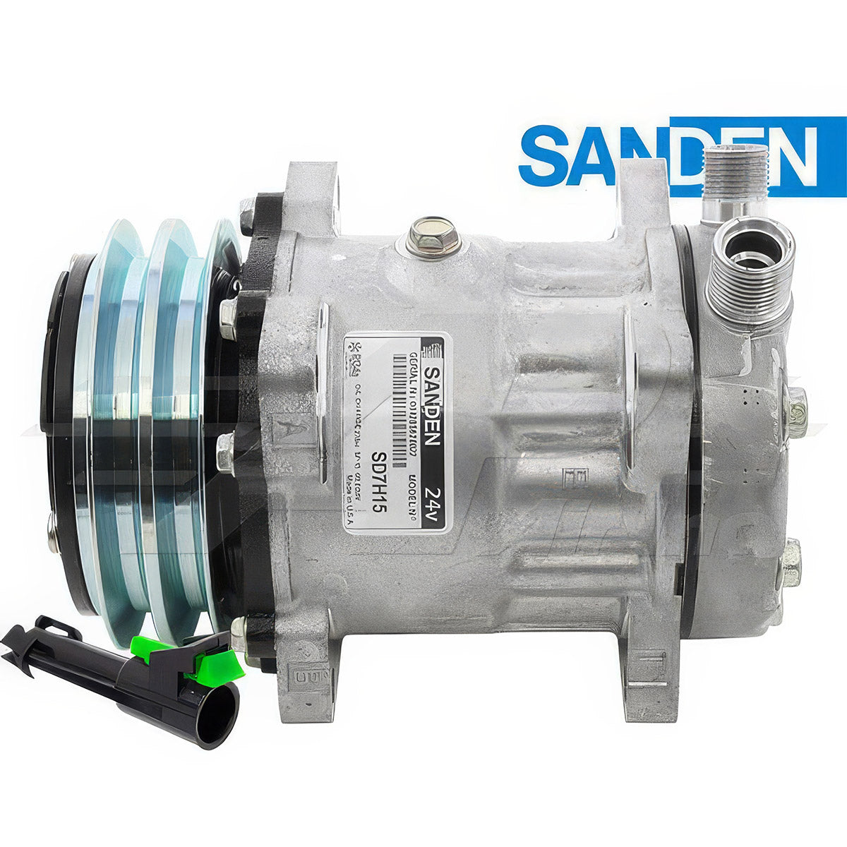SD7H15, 5", 2 Groove Clutch, Vertical 8 And 10 O-Ring, 24V for JCB & Terex
