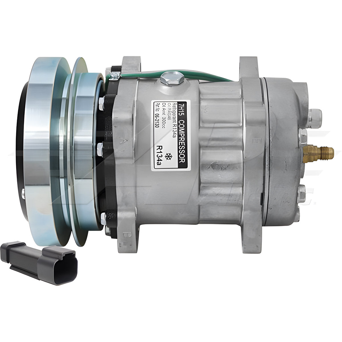 SD7H15, 6" Single Groove Clutch, Horizontal Pad Mount, 24 Volt - Aftermarket for Caterpillar