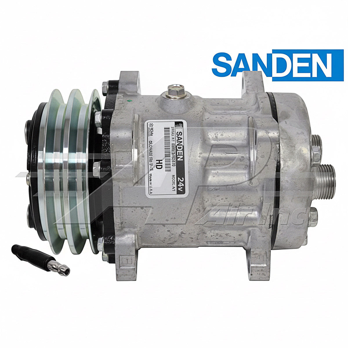 Sanden Air Conditioning Compressor for Case & New Holland 75251988