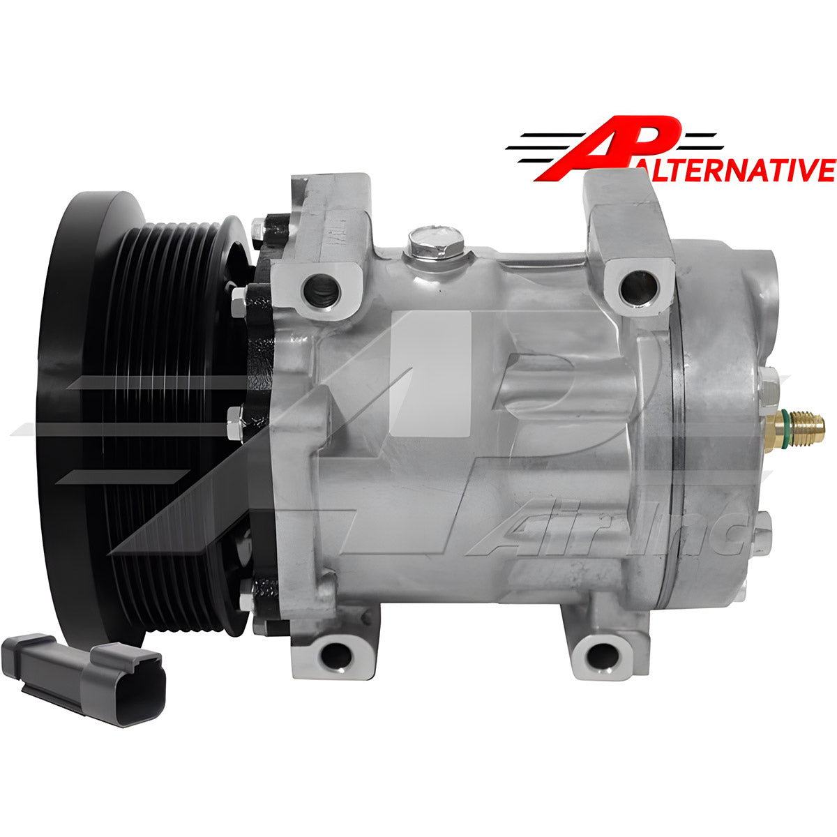 Alternative Compressor SD7H15 - 133mm, 8 Groove Clutch 24V for Caterpillar