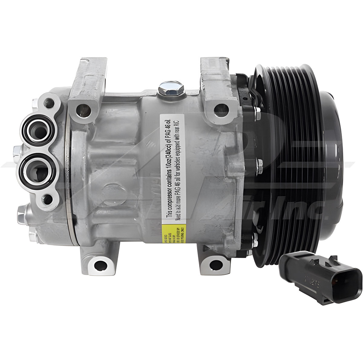 Sanden SD7H15 6" 8 Groove Clutch, 24V for Caterpillar