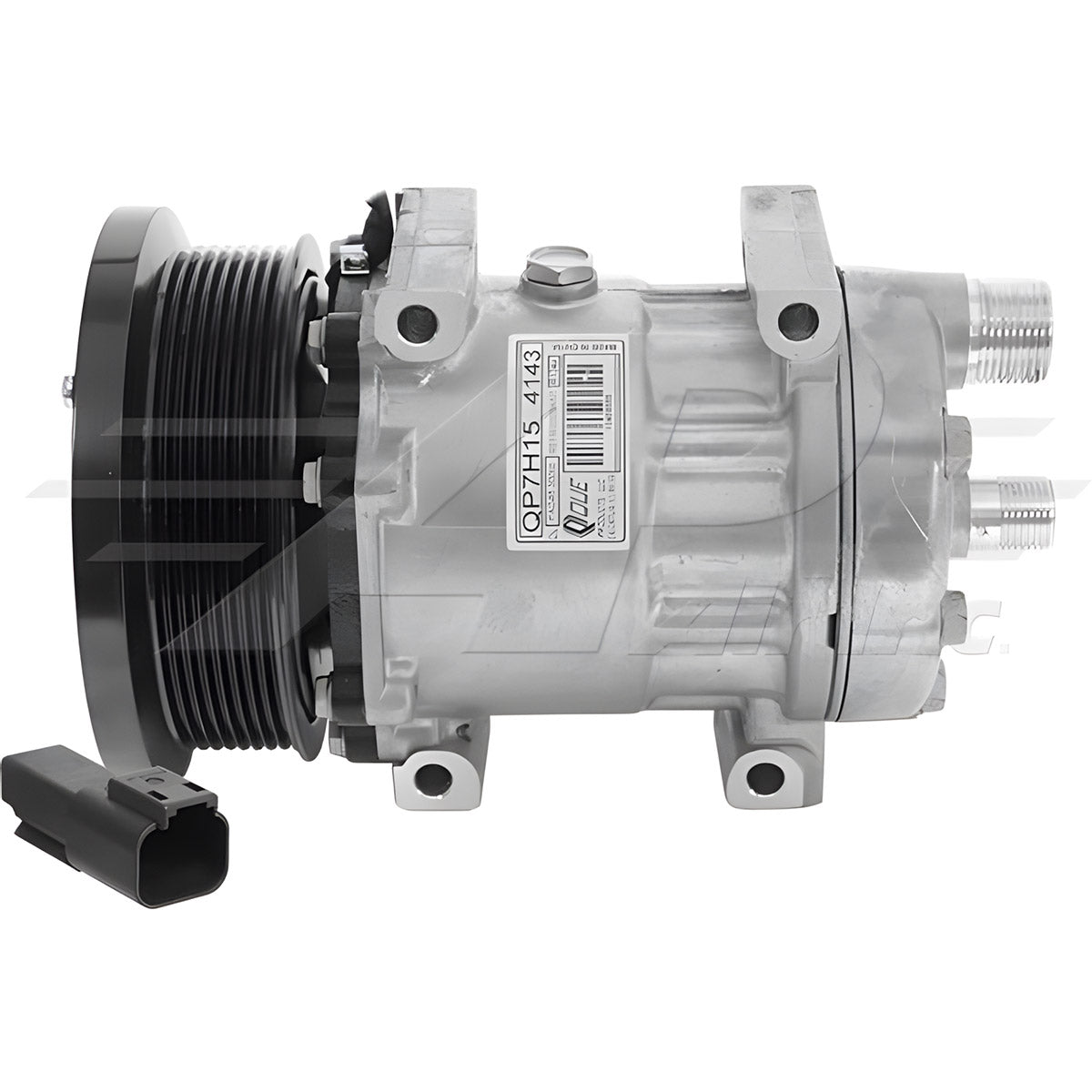 TCCI Qp7H15 Compressor, 8 Groove, 12V for Massey Ferguson ACW0479350