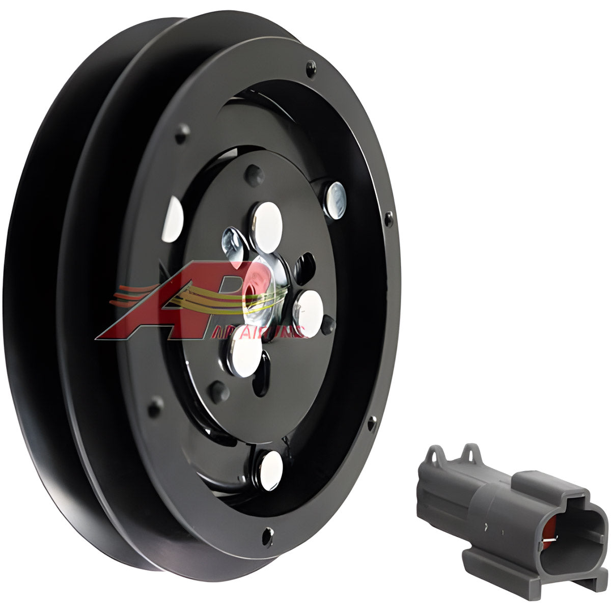 Nippondenso Clutch, 5.98" Single Groove, 24V for Komatsu & Hitachi