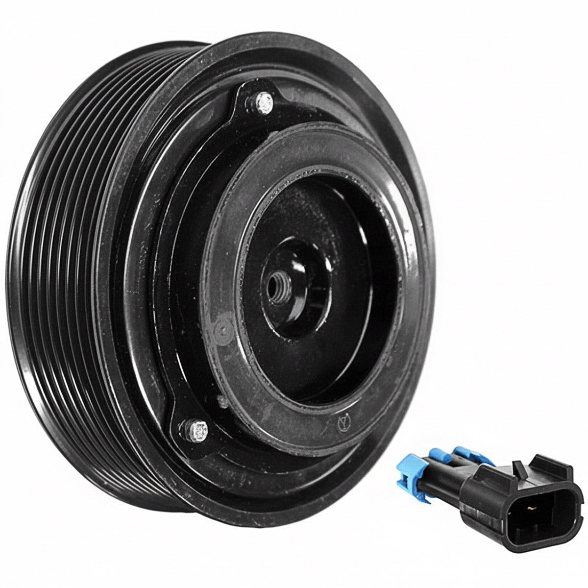 Denso Clutch 10Sre18C - 125.5mm, 8 Grooves, 12 Volt for John Deere