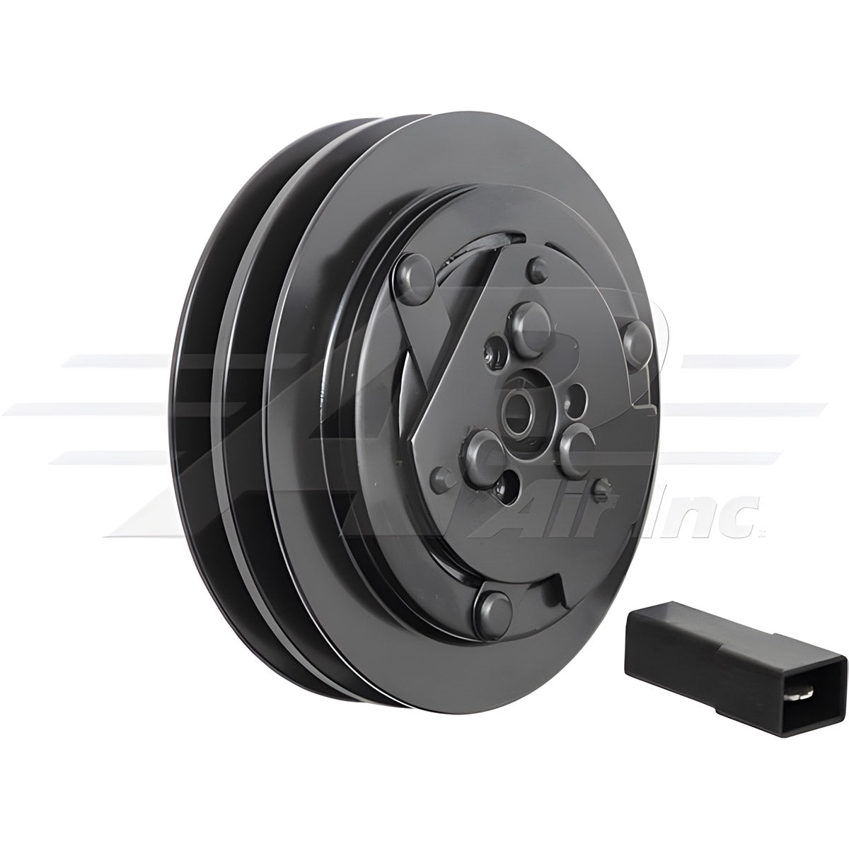 Sanden Clutch - 140mm, 2 Groove, Keyed Shaft, 12V for Massey Ferguson & Agco/Allis