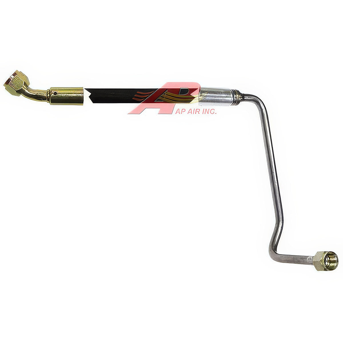 Compressor to Condenser Hose With 4" Drop for Case IH A61691