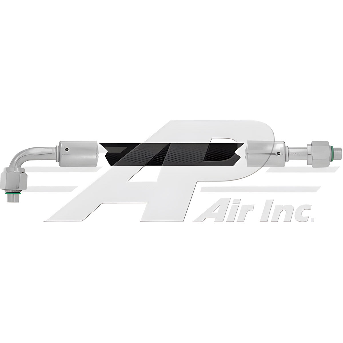 Receiver Drier Outlet Short Line - Rubber Replacement for John Deere