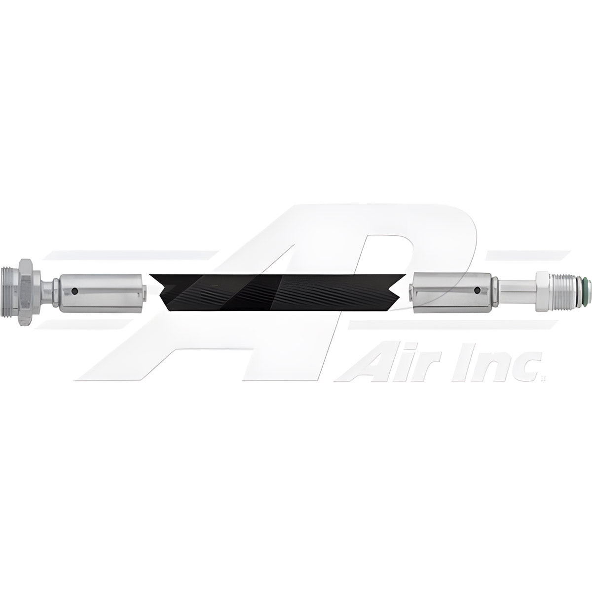 Quick Coupler to Receiver Drier Hose - All Rubber Replacement for John Deere